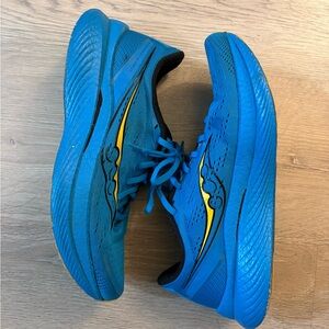 Saucony Endorphin Speed 3 Men's 11 Blue Athletic Shoes Lace-Up Athletic Sneakers